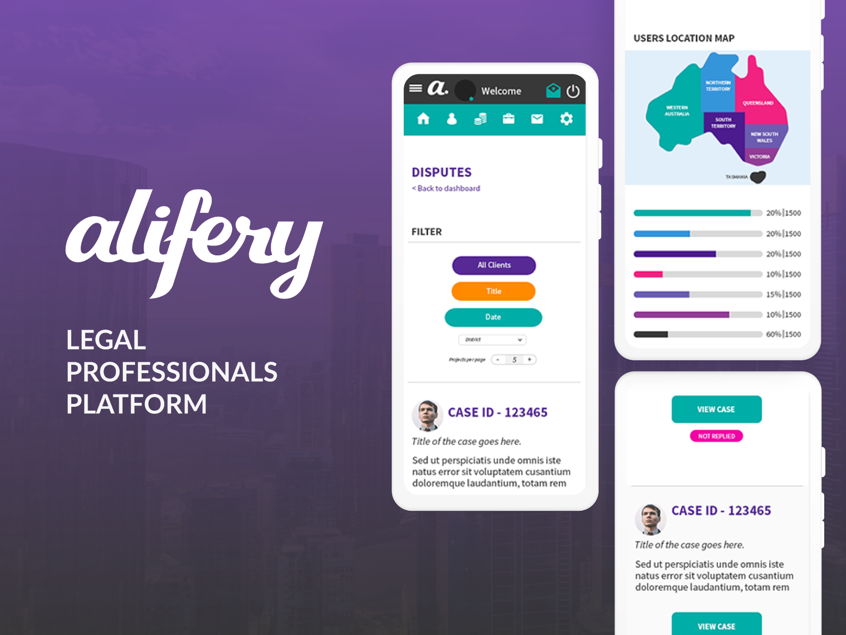 Legal Professionals Platform | Branding & UX/UI branding design graphic design lettering logo ui ux visualidentity webdesign website