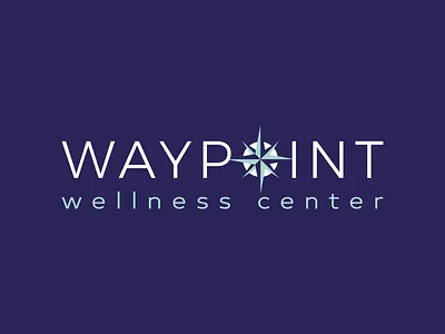 Waypoint Wellness Center logo logo design