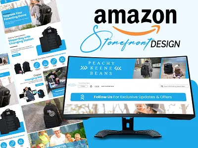 Eye Catchy Storefront Design for Amazon a content amazon amazon brandstory amazon creative work amazon gallery images amazon infographic amazon listing images amazon main image amazon product images amazon services amazon storefront amazon storetab brandstory ebc design ecommerce infographic listing image pexelnest storefront
