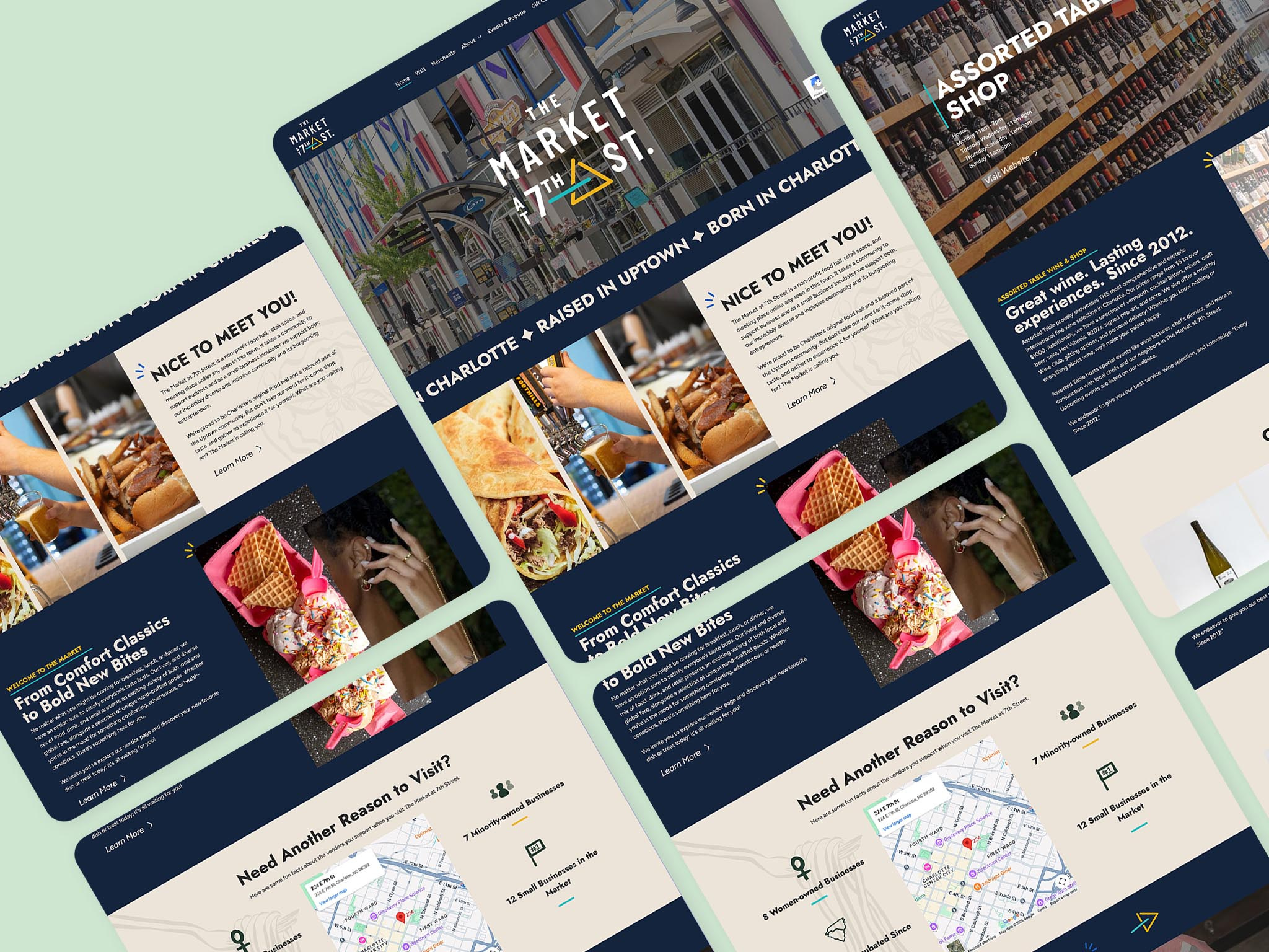 Market at 7th Street Redesign