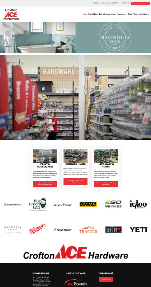 Example of Website Design