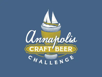 Annapolis Craft Beer Challenge logo logo design