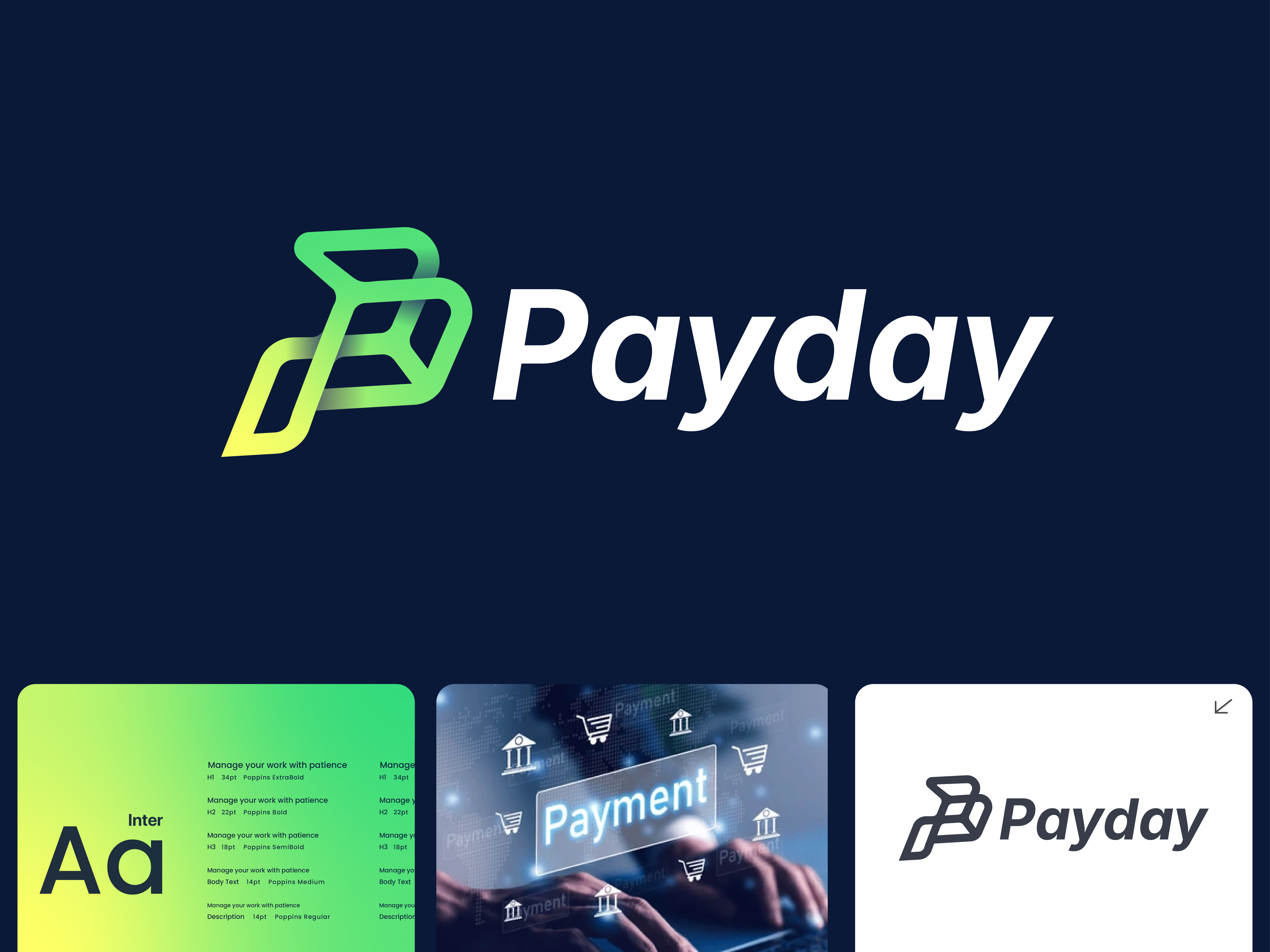 Payday - Fintech/Payment Logo Design app icon logo branding clean logo creative logo financial fintech logo geometric gradient logo letter p lettermark logo logo design logo designer modern logo monogram pay logo payment logo saas logo simple logo tech logo