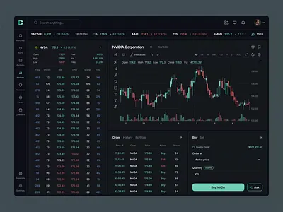 Seal - Trading Tools - Price Alert ai animation artificial intelligence business clean design finance financial graphic design illustration investment market modern motion graphics price technology trading ui uiux ux