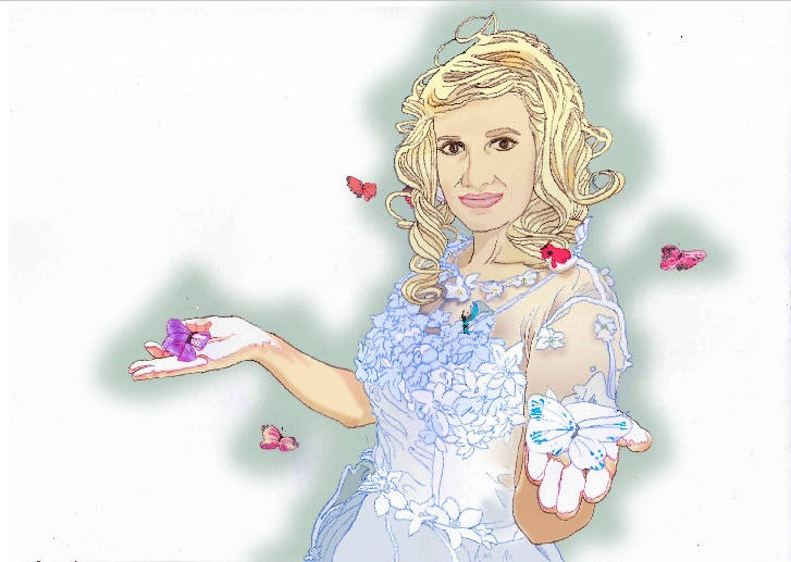 Illustrated portrait