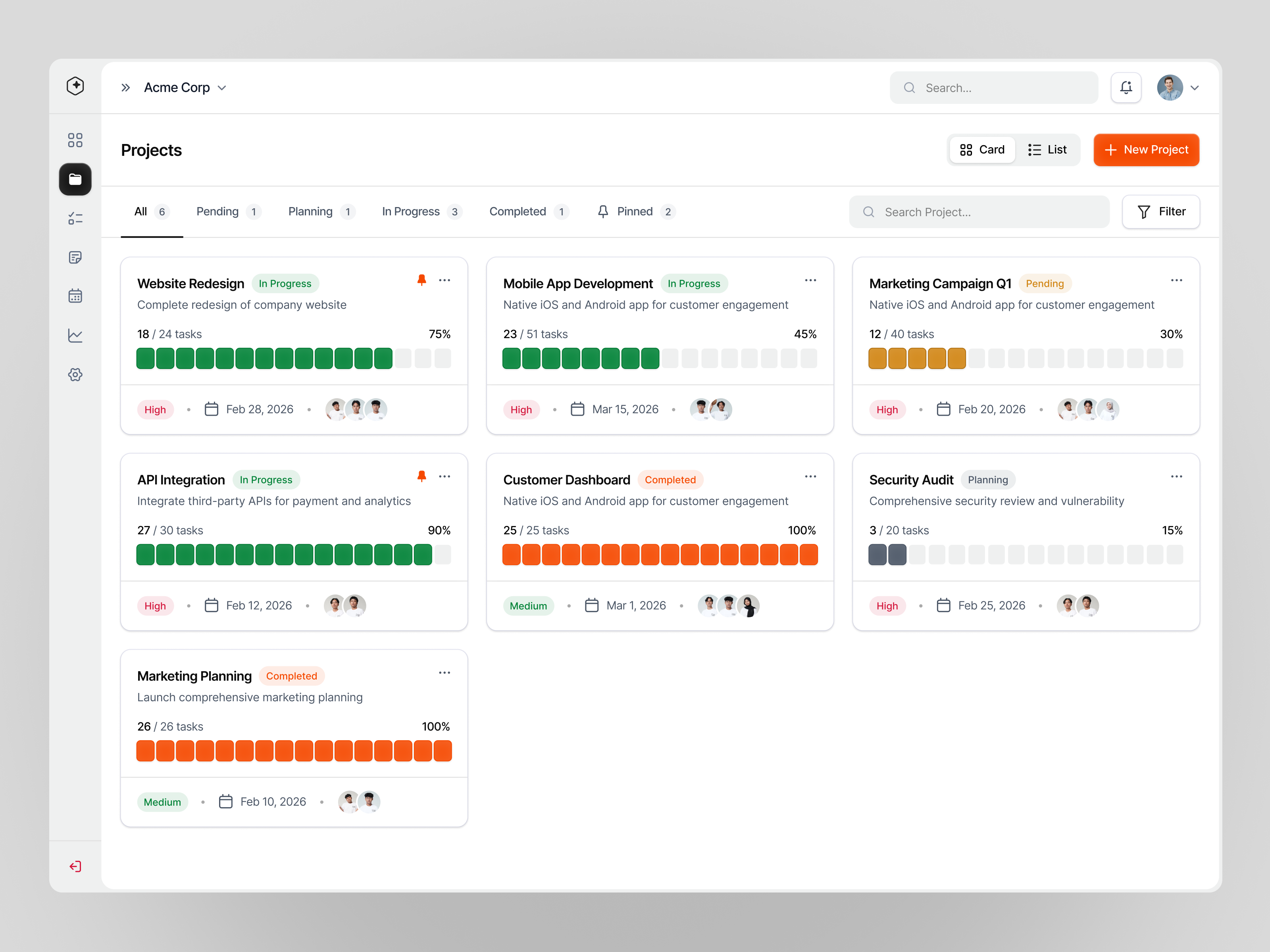 Example of Monthly Dedicated UI/UX Designer