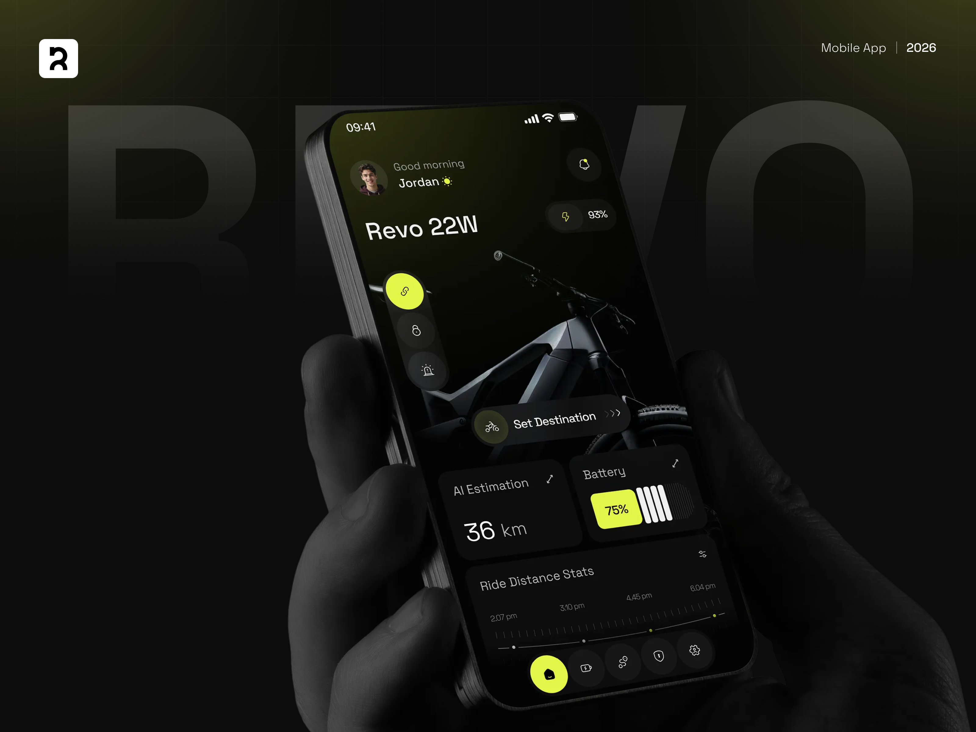 Example of Mobile App Design Concept 3 Screens 