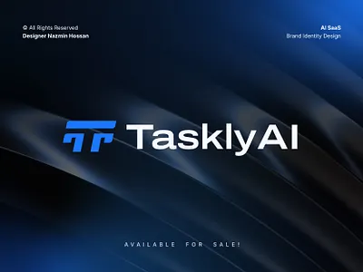 AI Automation SaaS Logo Design for Technology Startup ai logo ai saas branding ai saas logo ai software artificial intelligence automation logo b2b saas logo branding lettermark logo logo logo design logo designer saas logo startup branding t logo tech logo tech startup technology branding technology logo