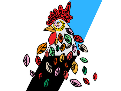 EL POLLO colorful hispanic illustration illustrator illustrator art latin vector