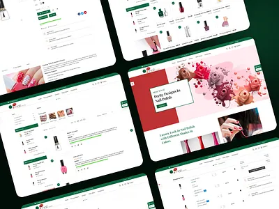 🖌️ PolishPro – Modern Nail Care E-commerce Experience beautybranddesign beautyecommerce beautyproducts colorfulnails cosmeticswebsite gelpolish makeupstoreui manicureshop modernwebdesign nailartdesign nailfashion nailpolishui nailsalon nailstudiodesign nailtrends productpagedesign shoppingcartui skincarewebsite