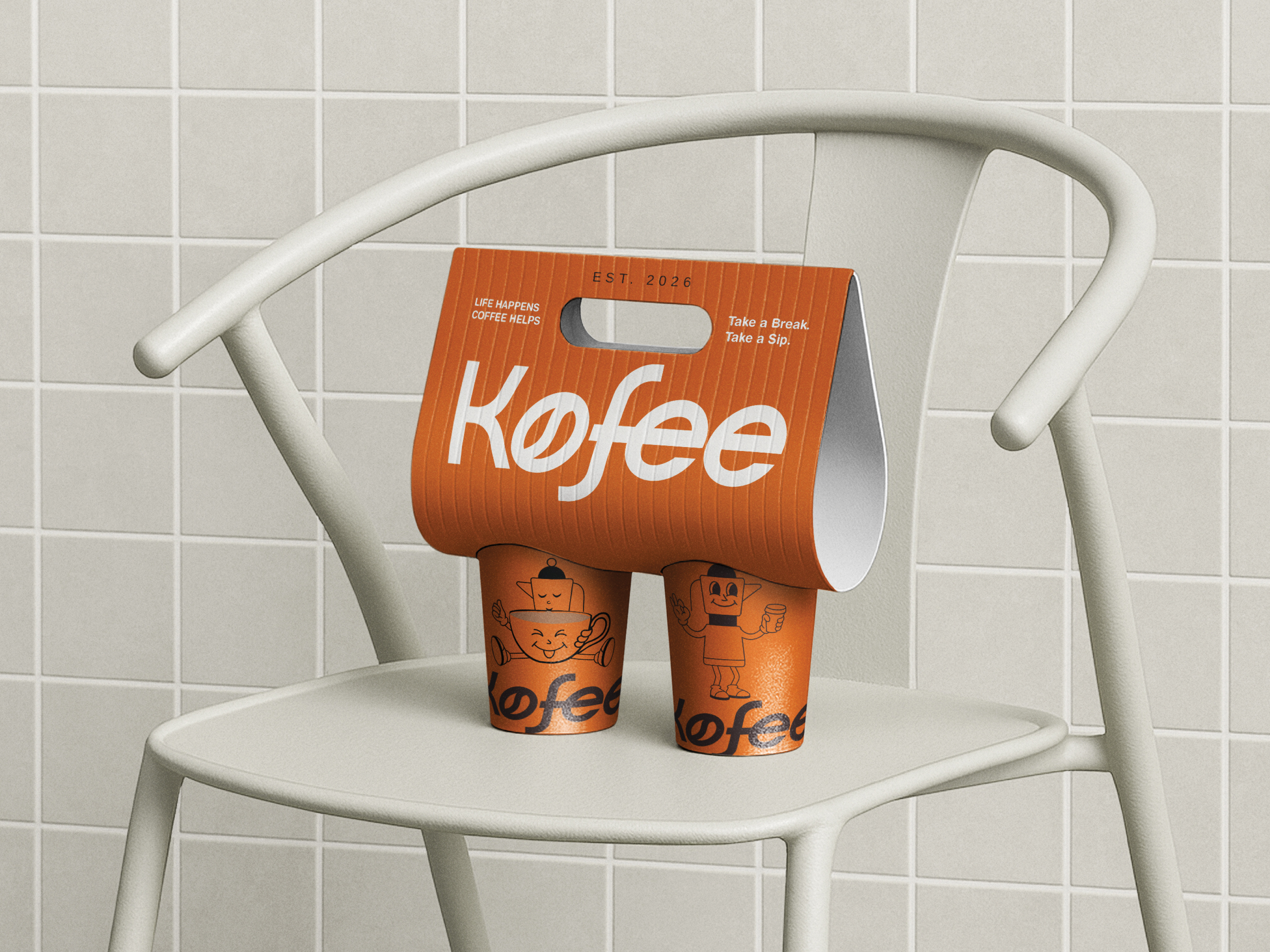 Kofee: Coffee Shop Logo Design animation brand identity branding coffee coffee shop design graphic design icon logo logo design logo mark logotype minimal modern motion graphics ui visual identity