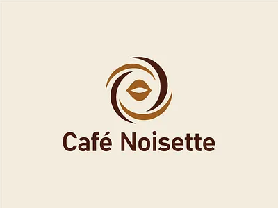 French coffee shop logo. An abstract circular design with lips. brand identity branding kit business logo company logo corporate logo creative logo custom logo female brands logo feminine logo food logo graphic designing logo design logo redesign luxury logo minimalist logo modern logo professional logo simple logo spa logo startup logo