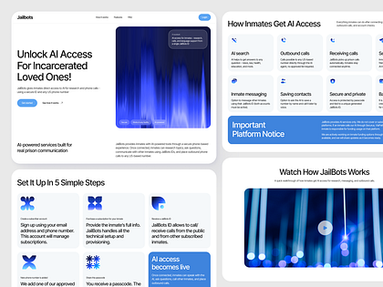 AI-Powered Service Website Design