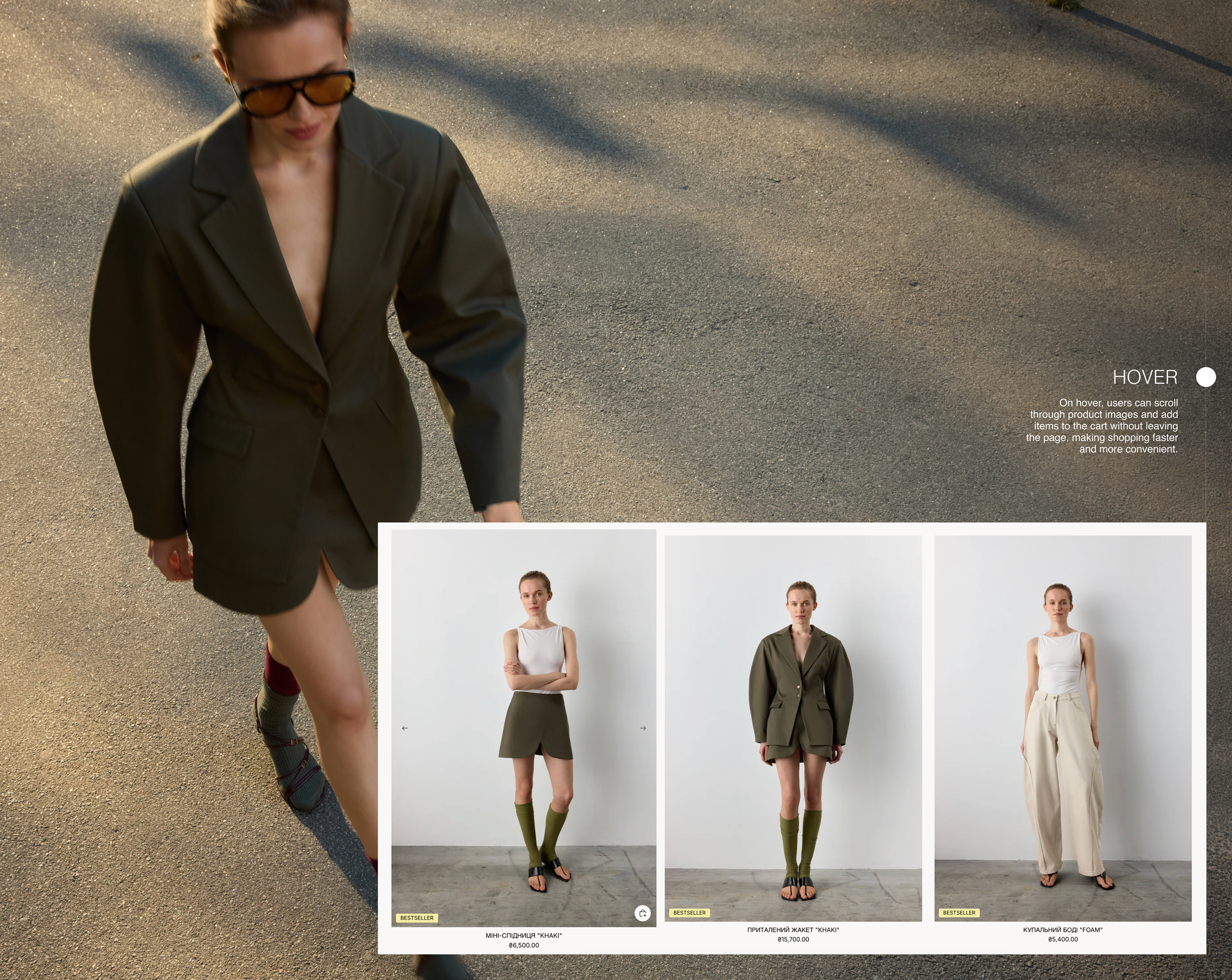 E-commerce store for Ukrainian clothing brand / Shopify branding clothing brand design development site e commerce figma shopify site ui ux webdesign website