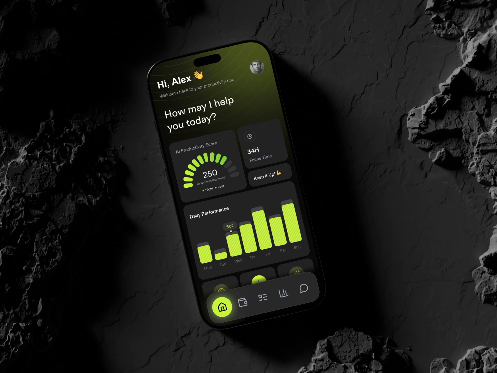 Example of Ai Product App And Website Design