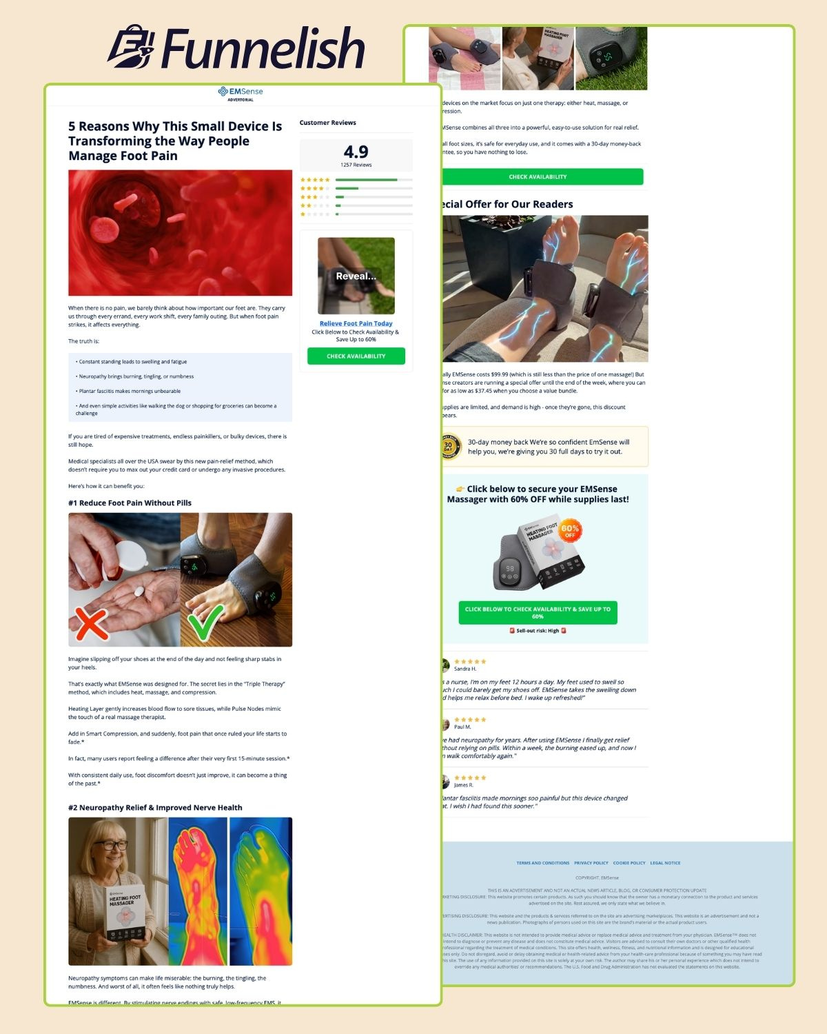 EMSense Funnel | Funnelish Template advertorial template funnelish funnelish advertorial page funnelish advertorial template funnelish checkout page funnelish downsell page funnelish expert funnelish landing page funnelish template funnelish upsell page high converting advertorial page high converting checkout page sales funnel