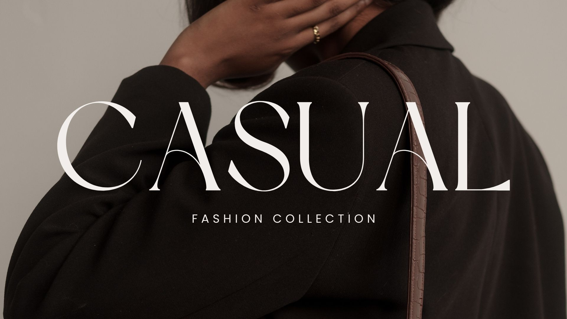 Casual Fashion Collection - Brand Presentation animation branding canva designs canva website graphic design logo motion graphics ui website design
