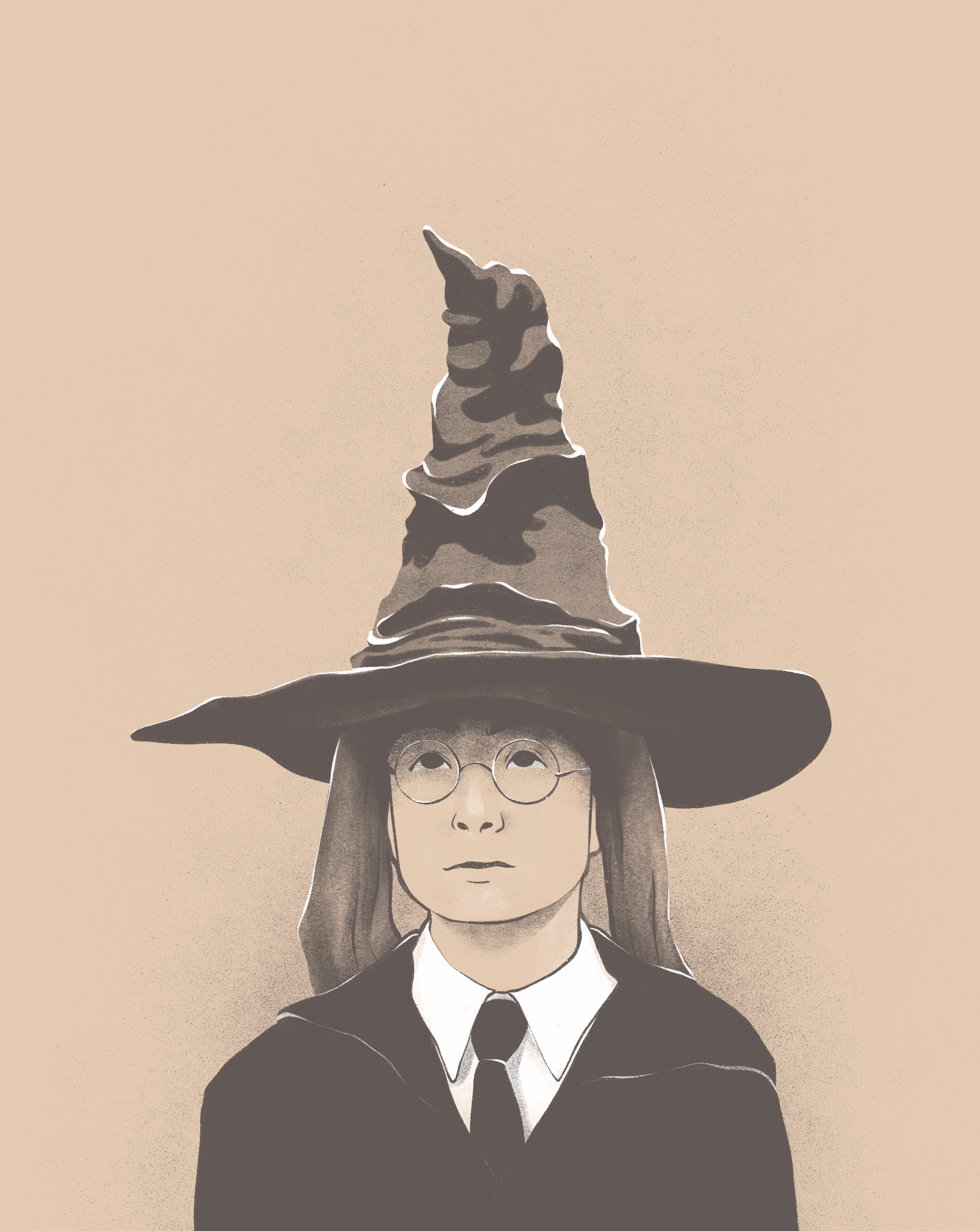 Harry Potter | Film & Music Inspired Illustration Series digitalillustration flatdesign illustration minimal movie stylized texture