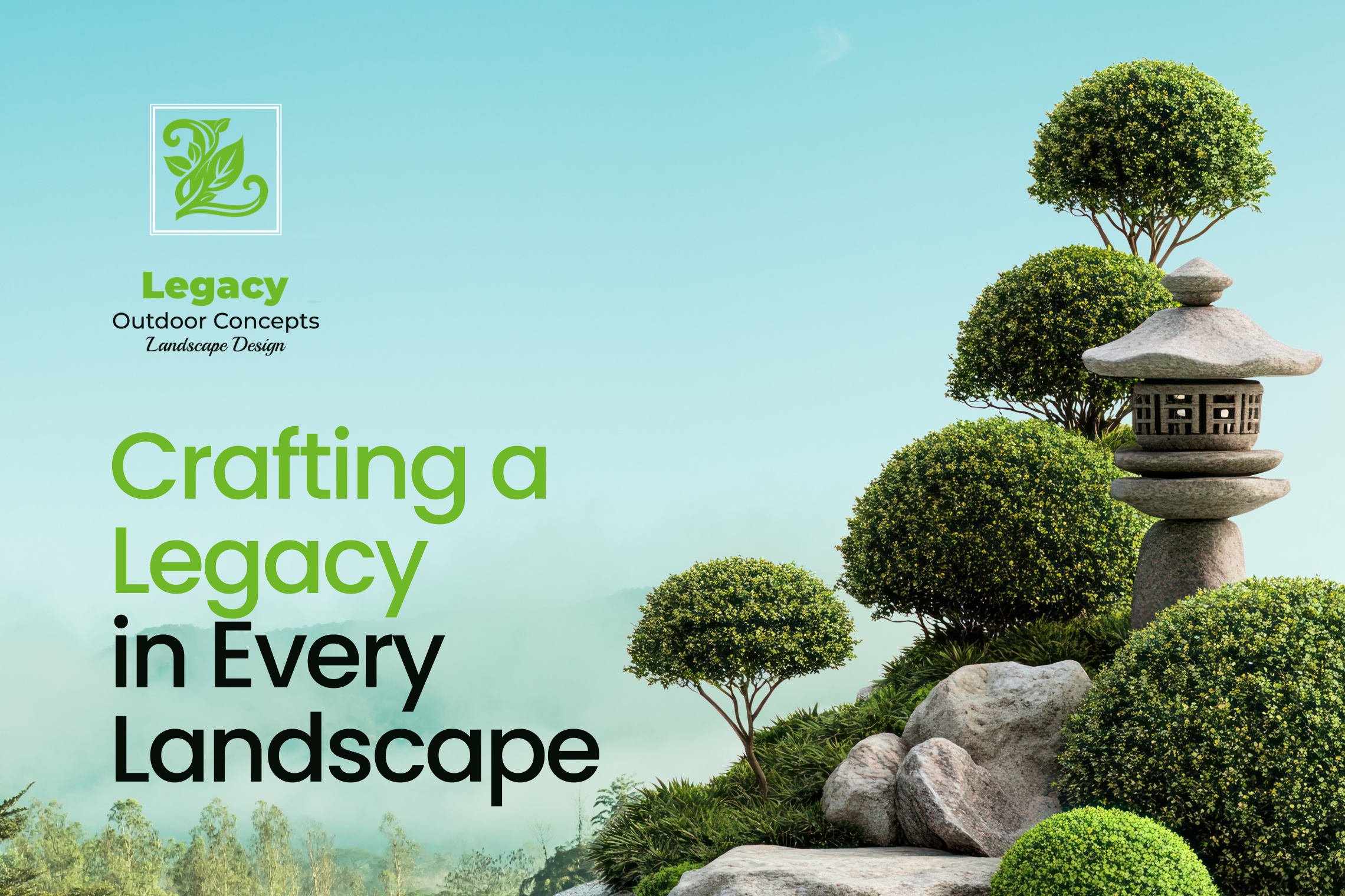 Legacy Outdoor Concepts brand positioning clean design contractor website conversion design home services landscape website lead generation local business website modern website outdoor design premium services responsive design service website ui design ux design web design web development website design website redesign wordpress