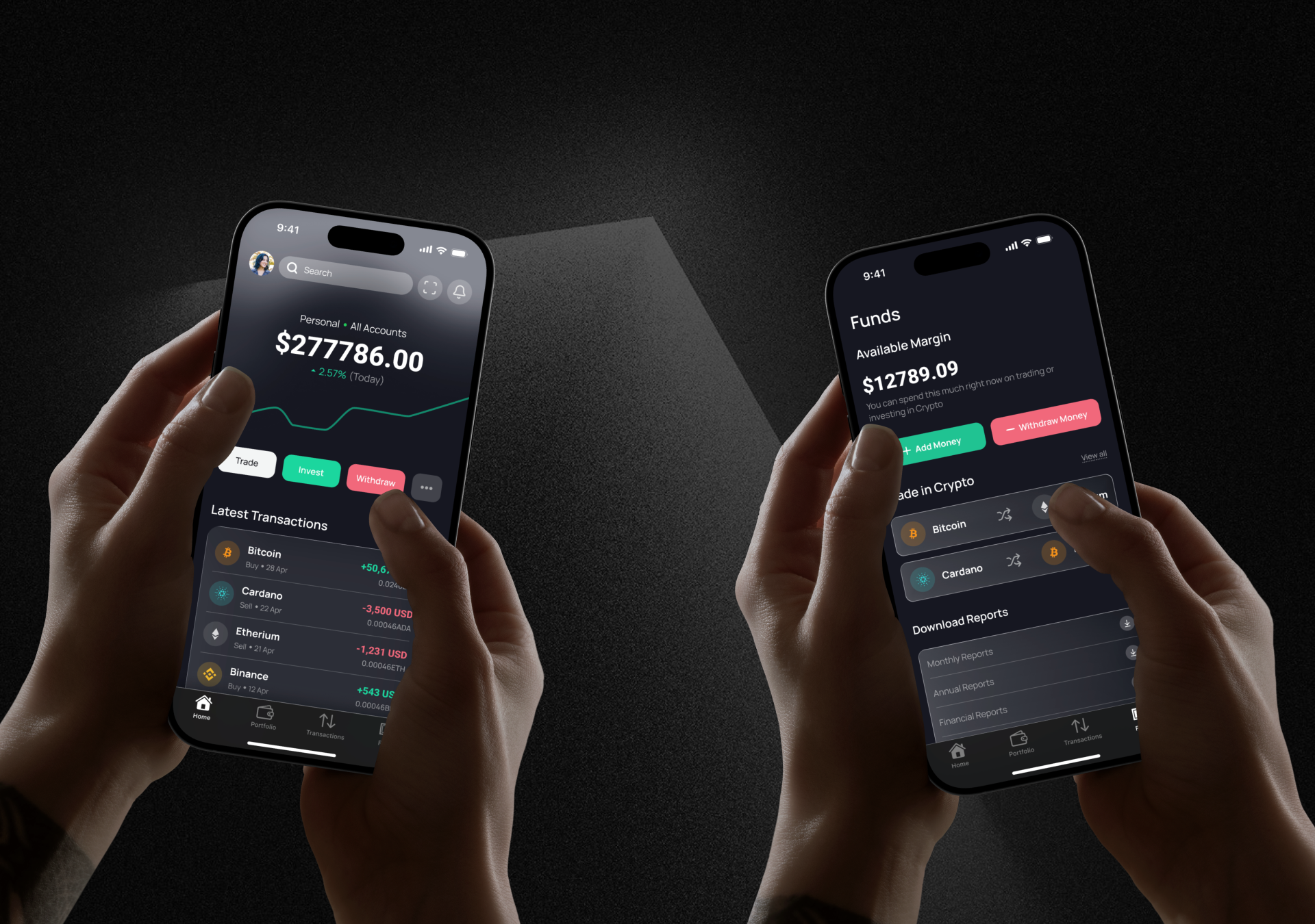 Lumen: A Dark Mode Crypto Trading System brandidentity branding design graphic design illustration ui ux website design
