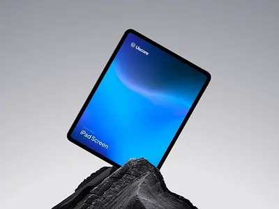 Animated 3D Mockups animation app clean creative design figma ipad minimal mockup motion graphics spline uiscore