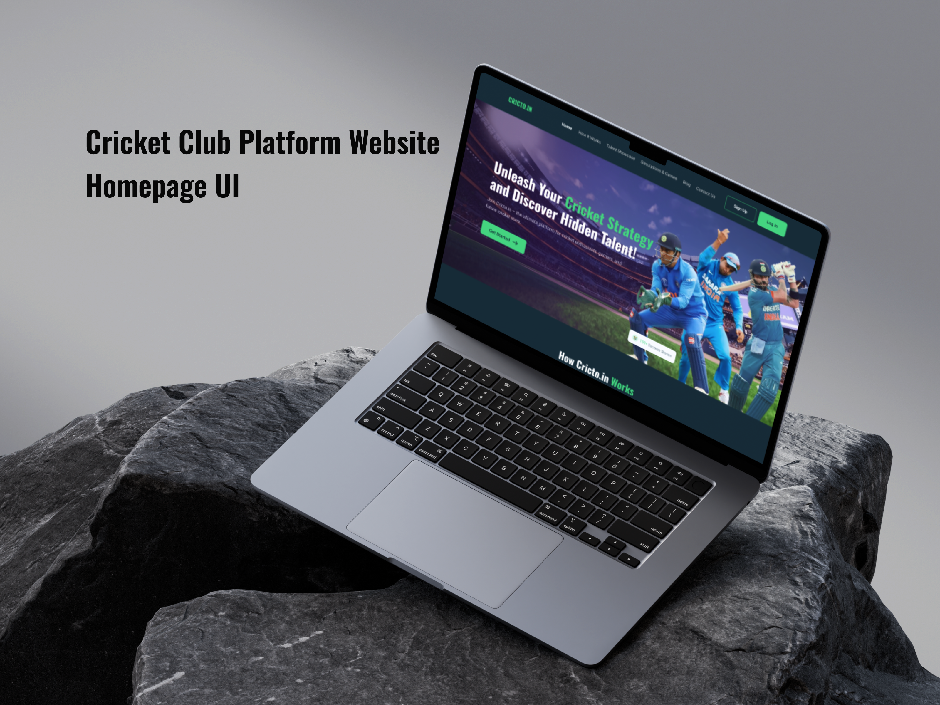 Cricket Club Platform Website Homepage UI cricket club website cricket website cricketweb homepage homepage design sport club web home sport club website ui uiux uiux design ux web web design webdesign website design websitedesign websitre