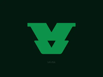Vavra - Logo Mark | Branding Design For Pottery And Plant Shop brand identity branding business logo company logo favicon icon logo logo mark monogram