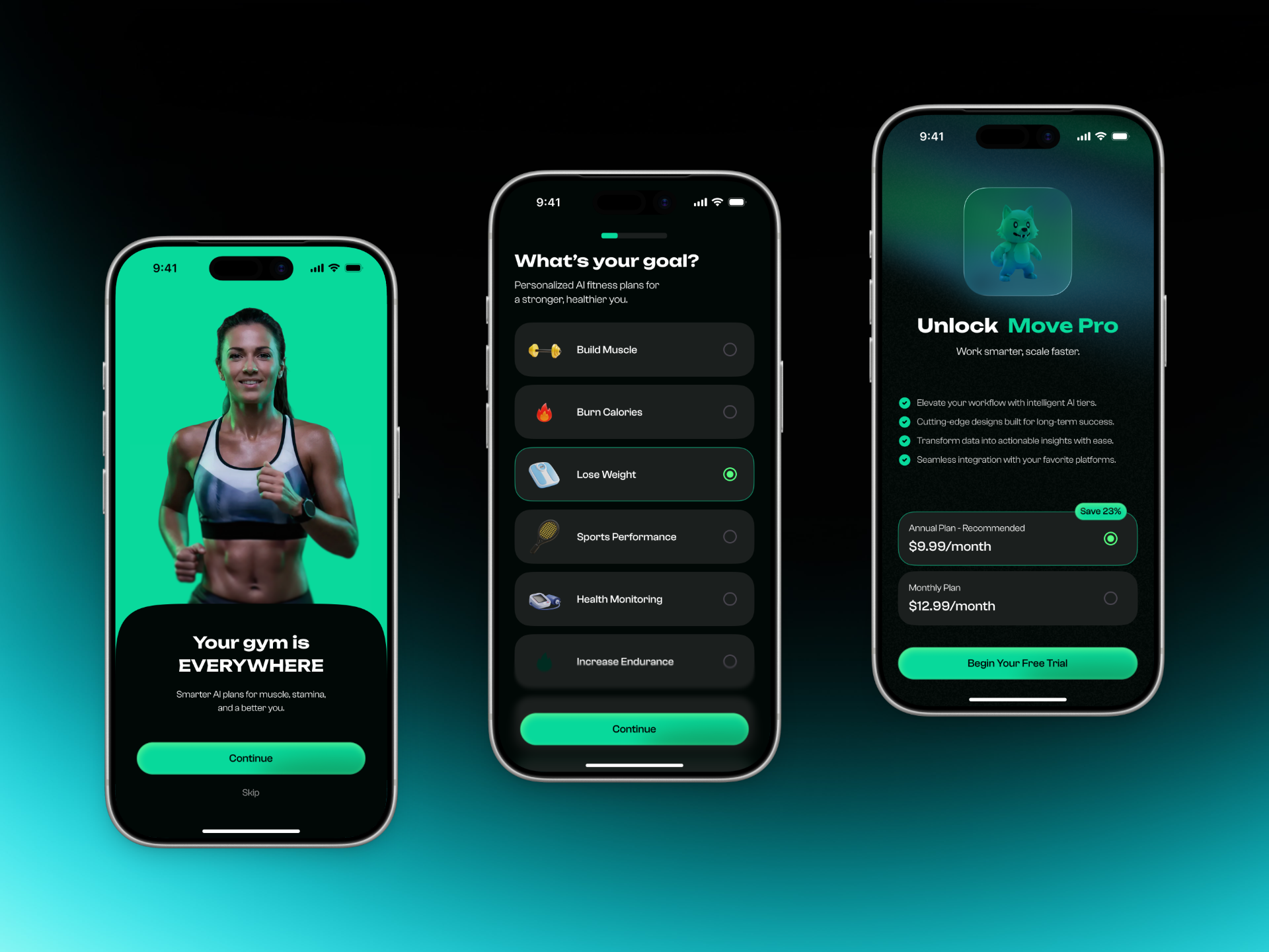 Fitness - App [UX/UI Design]