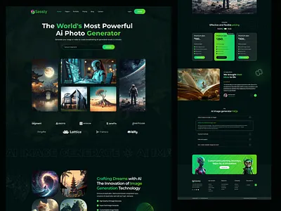 Sassty – AI Art & Photo Generator WordPress Theme! agency ai art app branding creative design design elementor design graphic design illustration photography website portfolio design responsive design saas tech startup ui ui kit ui ux design web design woocommerce wordpress theme