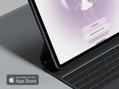 Lina - art therapy app branding illustration ui ux