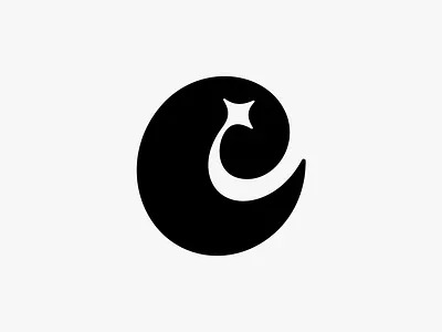 Letter C + Star Logo Design Concept | Monogram, Brand Identity ai logo artificial intelligence branding icon letter c letter c logo lettering logo logo design logotype minimalist logo modern logo monogram simple logo star logo technology typography