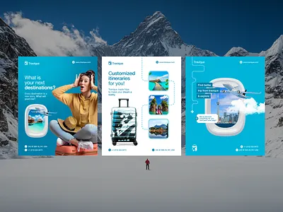 Travique Visual Identity 3d animation brand brand identity branding design graphic design illustration logo motion graphics ui ux vector