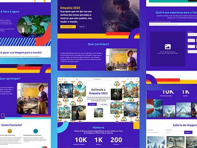 Empatia 2023 — Giving Young Voices a Stage Through AI graphic design illustration interaction design
