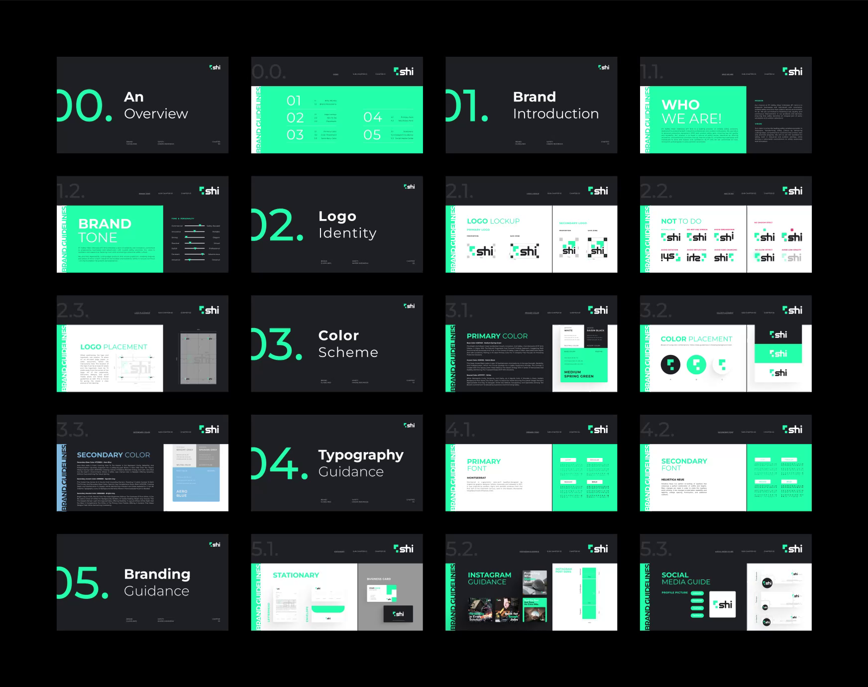 Example of Corporate Logo Identity & Style Guide