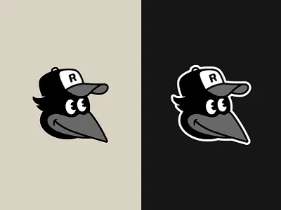 Retro Bird Mascot baseball bird branding character illustration logo logo design mascot retro