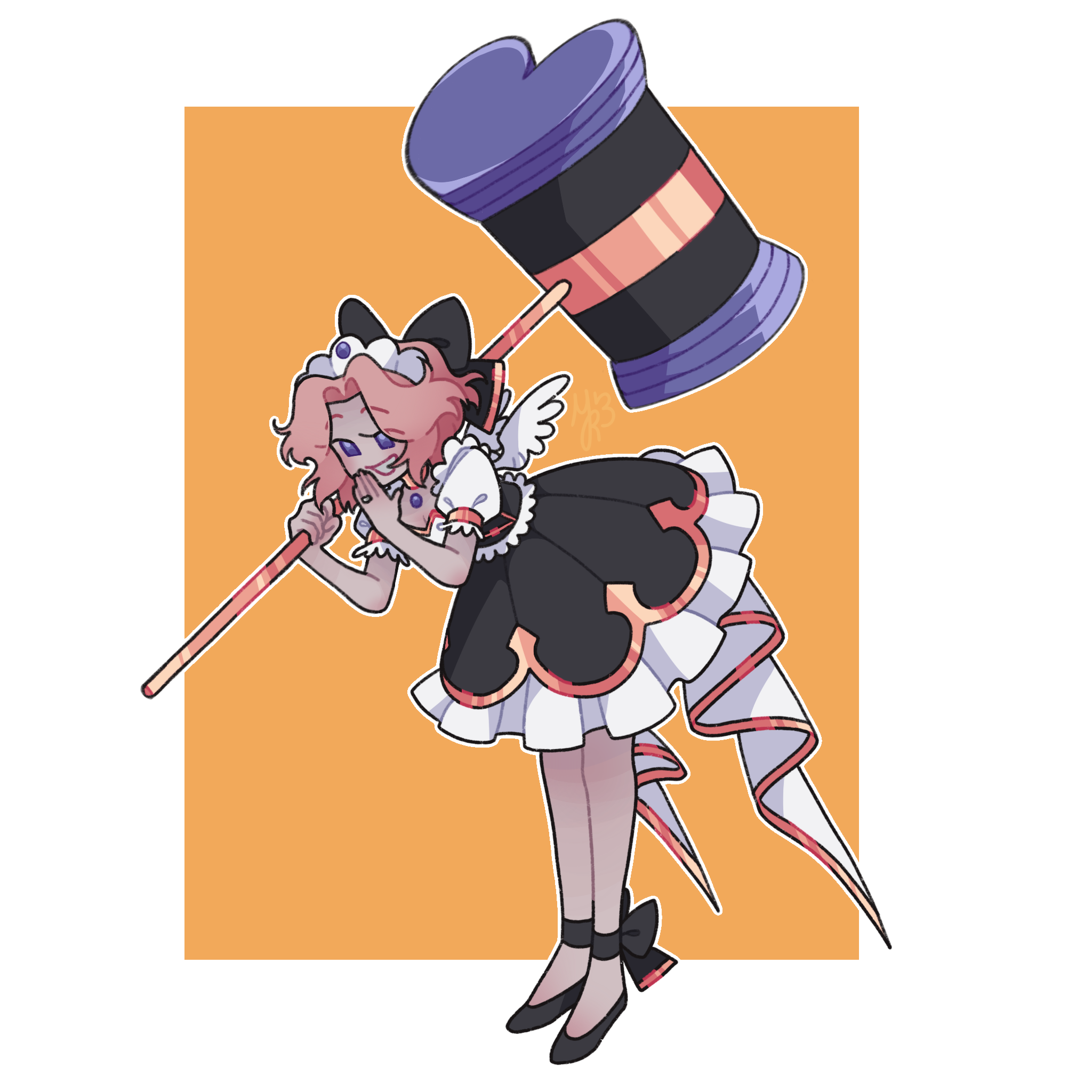 🪤 2d art character art character concept character design design illustration magical girl procreate