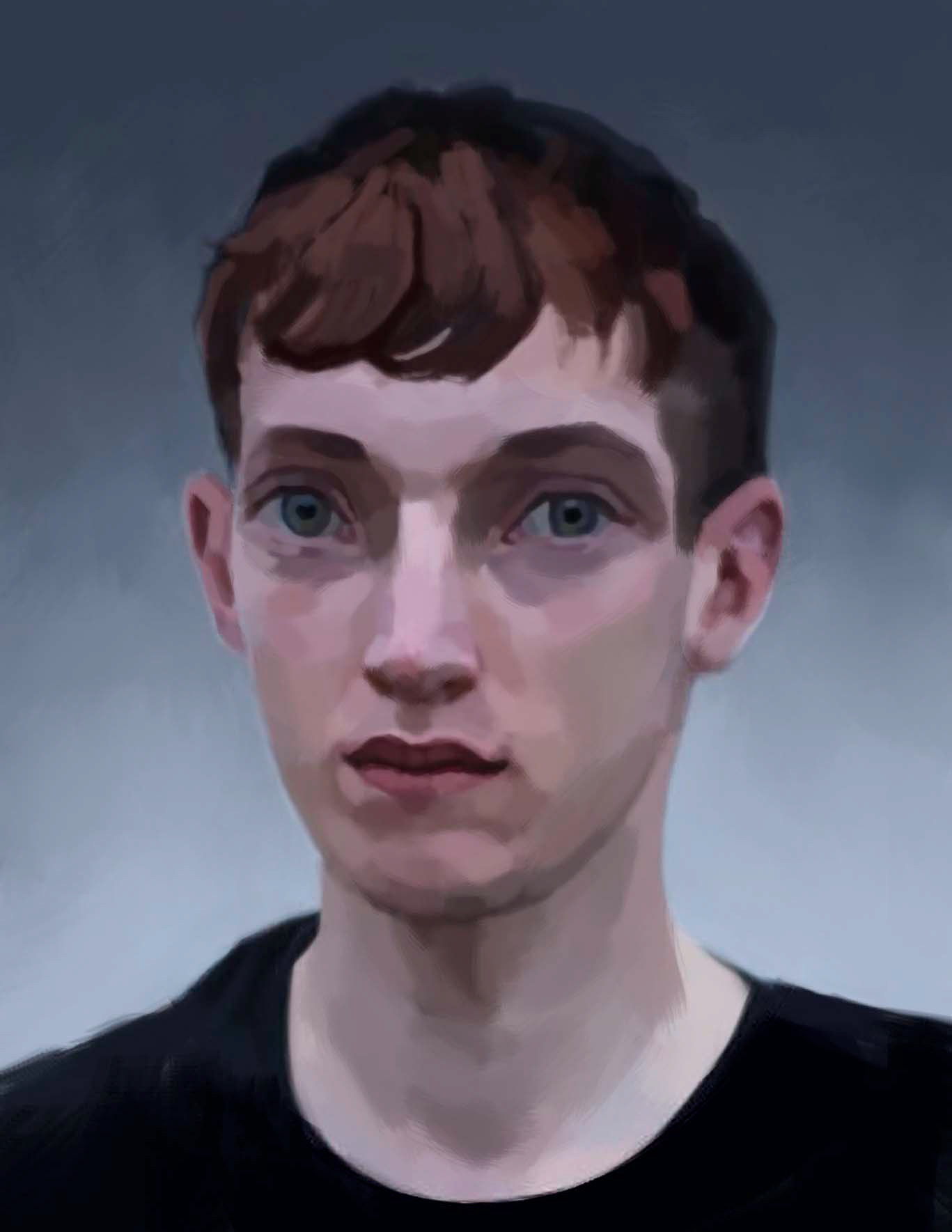 Ander's Son digital illustration portrait