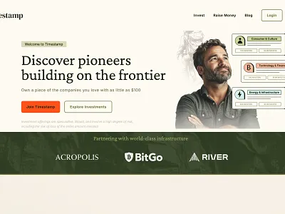 Timestamp - Bitcoin Website bitcoin design web webflow website