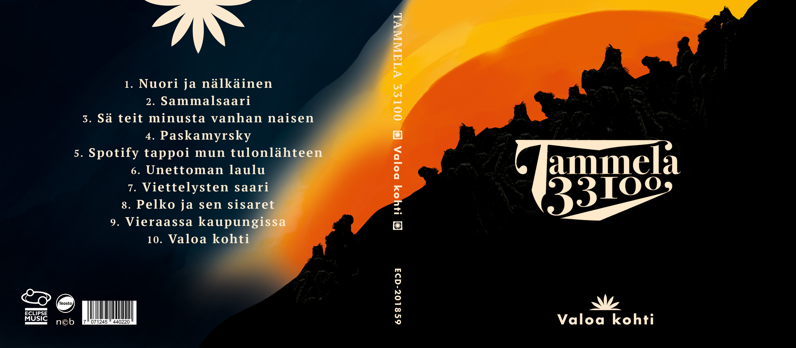 Tammela 33100 graphic design illustration logo typography