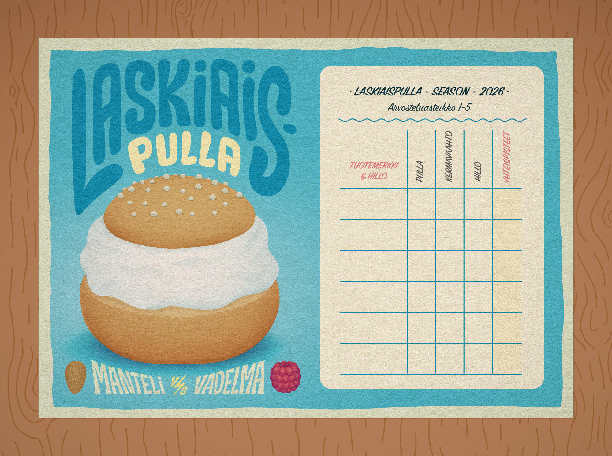 A Finnish cream puff called laskiaispulla food illustation illustration vector vector illustration