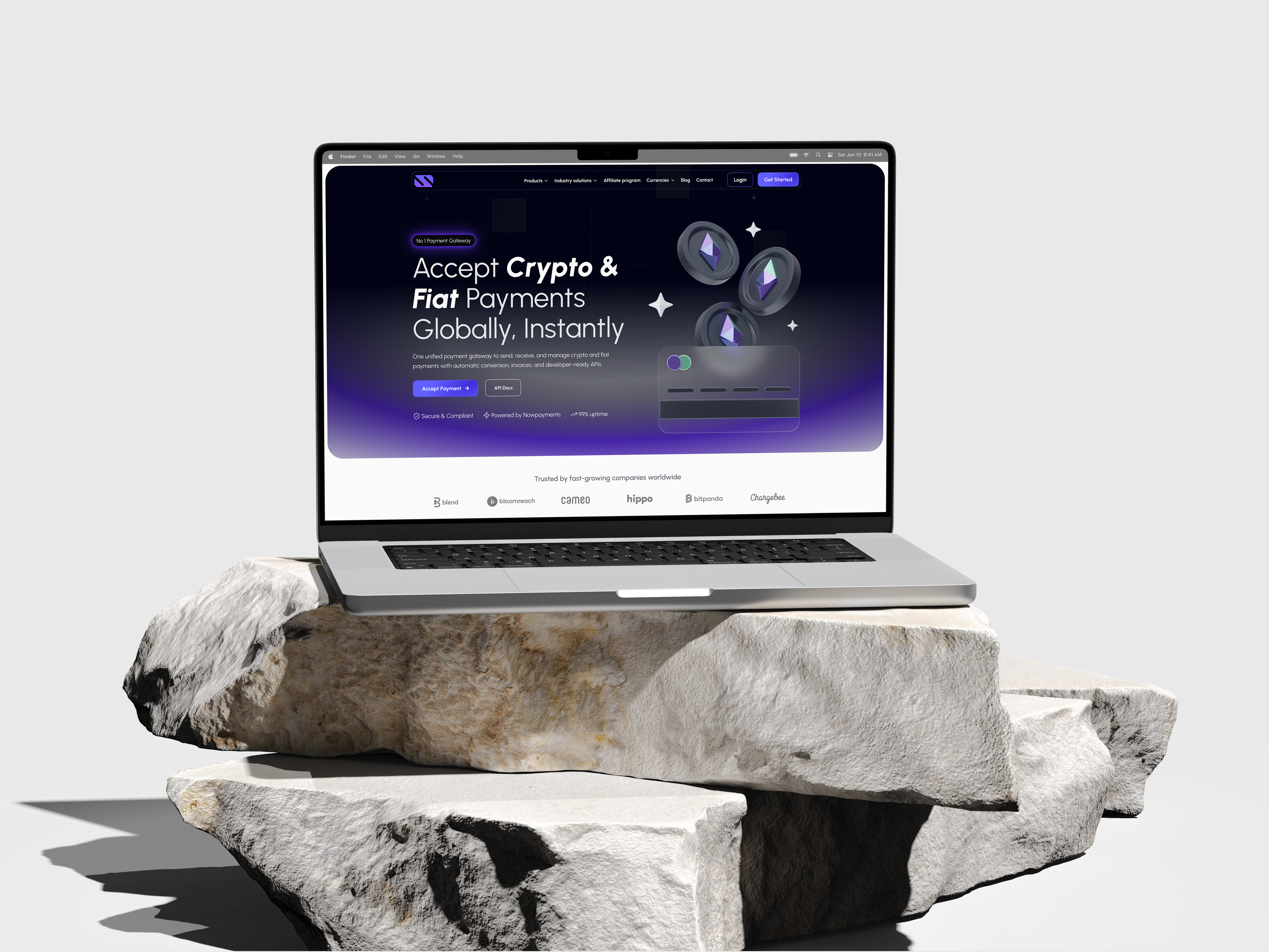 CryptoPay — Modern Crypto Payment Gateway Website UI cryptopayment cryptowebsite fintechdesign fintechui landing page landingpagedesign paymentgateway productdesign saasdesign ui uidesign uiux uiuxdesign webdesign