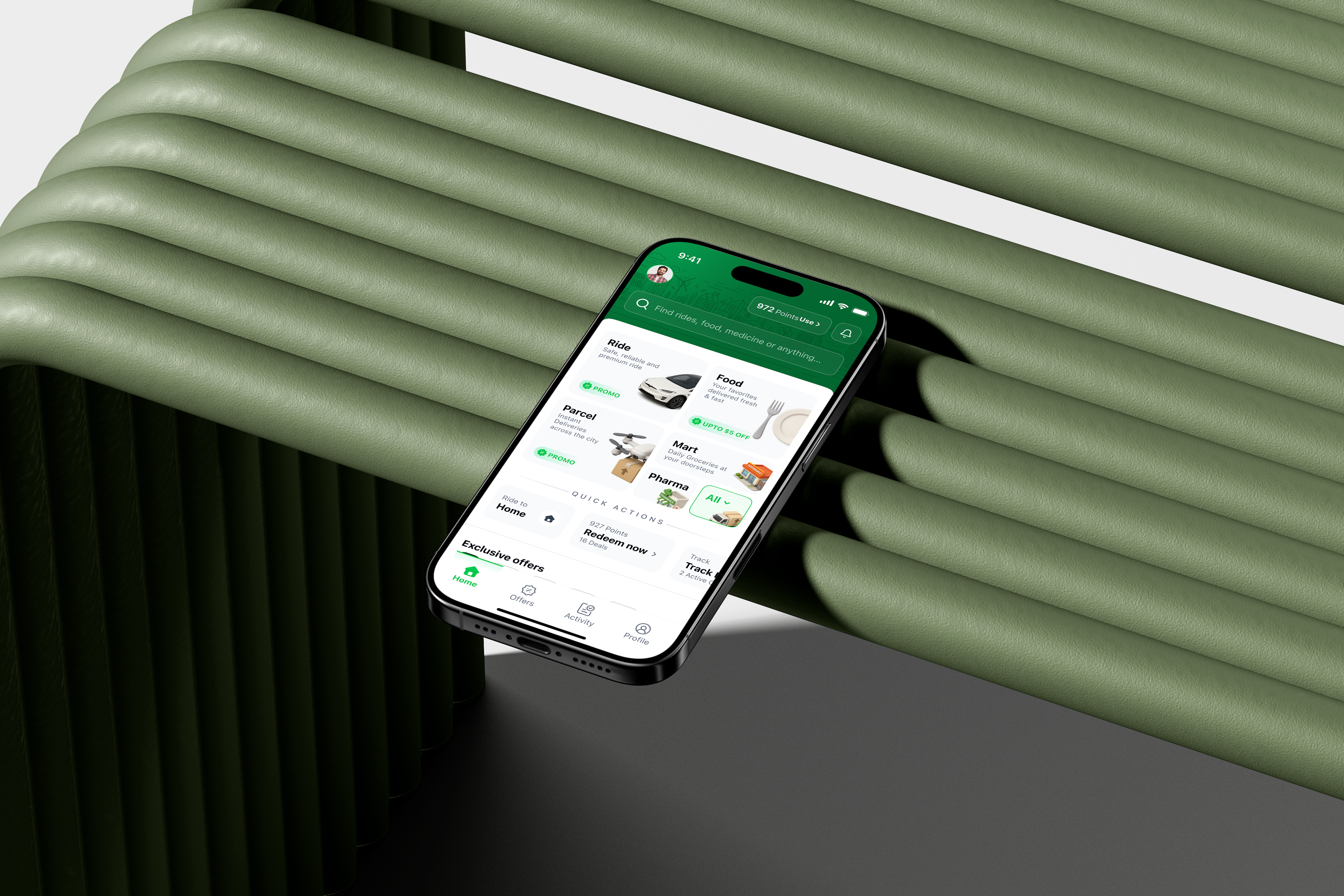 Super Delivery App — All-in-One Ride, Food & Parcel UI app design cleanui deliveryapp dribbbleshot fooddeliveryapp iosdesig logisticsapp mobileappdesign ondemandapp productdesign startupapp superapp trackingui ui uiux uxdesign