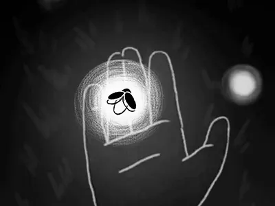 MITWA - Connection & Guidance 2d animation animation black bw character animation minimal motion graphics reel social media white