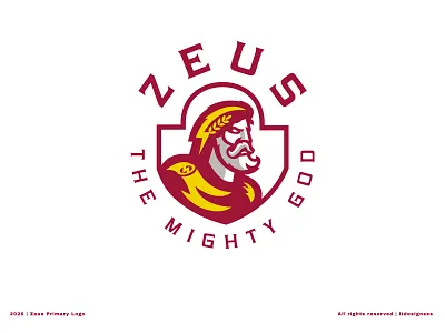 Zeus illustration logo mascot sports sports branding sports design sports identity sports logo zeus zeus badge zeus branding zeus crest zeus illustration zeus logo zeus mascot zeus sports zeus sports identity zeus sports logo zeus visual identity