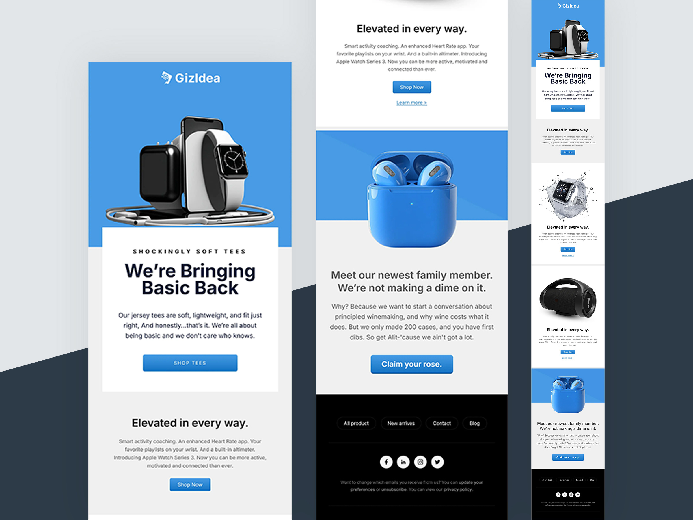 Example of Email Template Design And Code (Html)