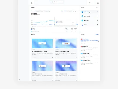 Agent Platform ai ai agent chart data design ui ux web
