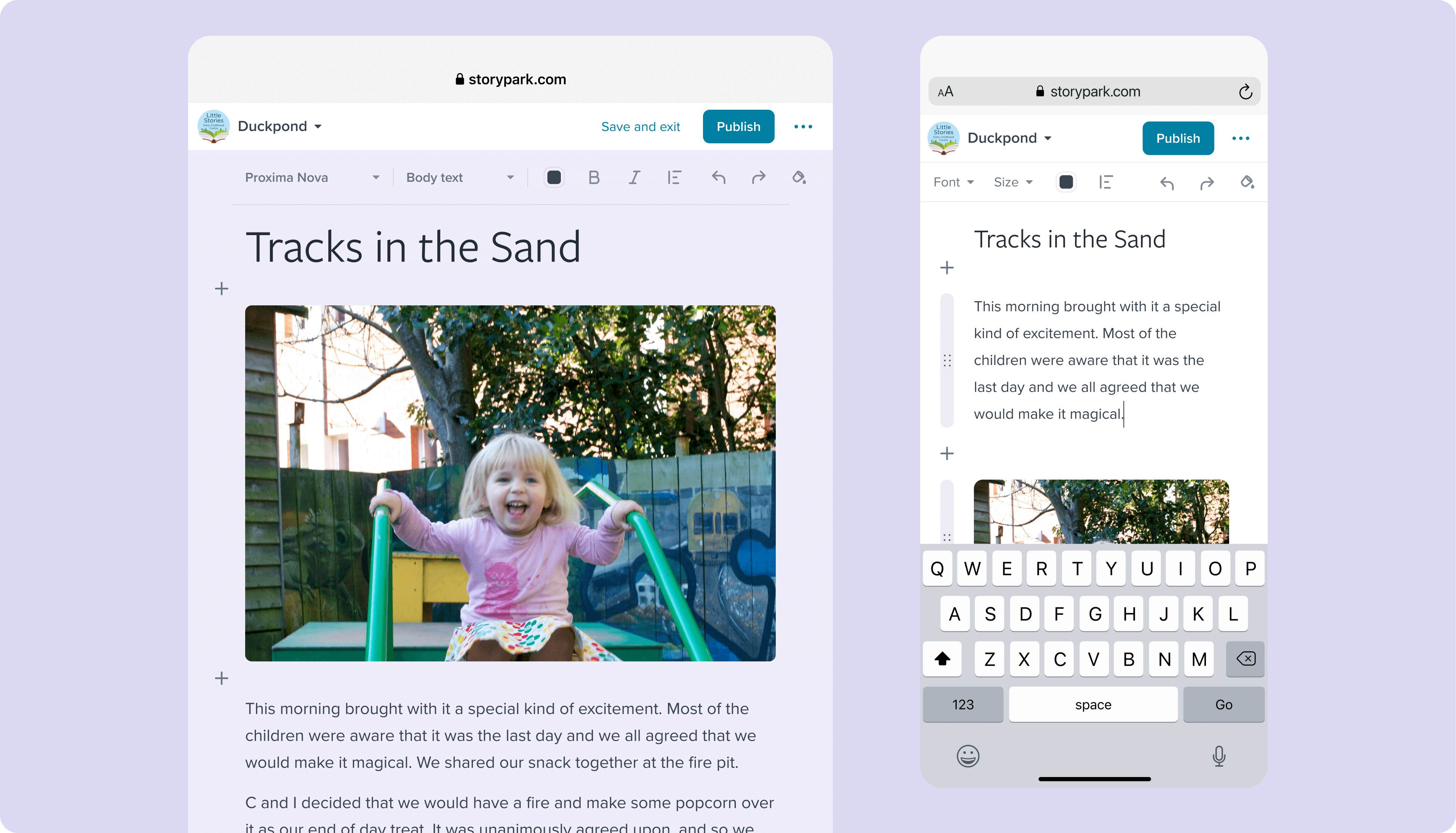 Storypark for Early Childhood Educators