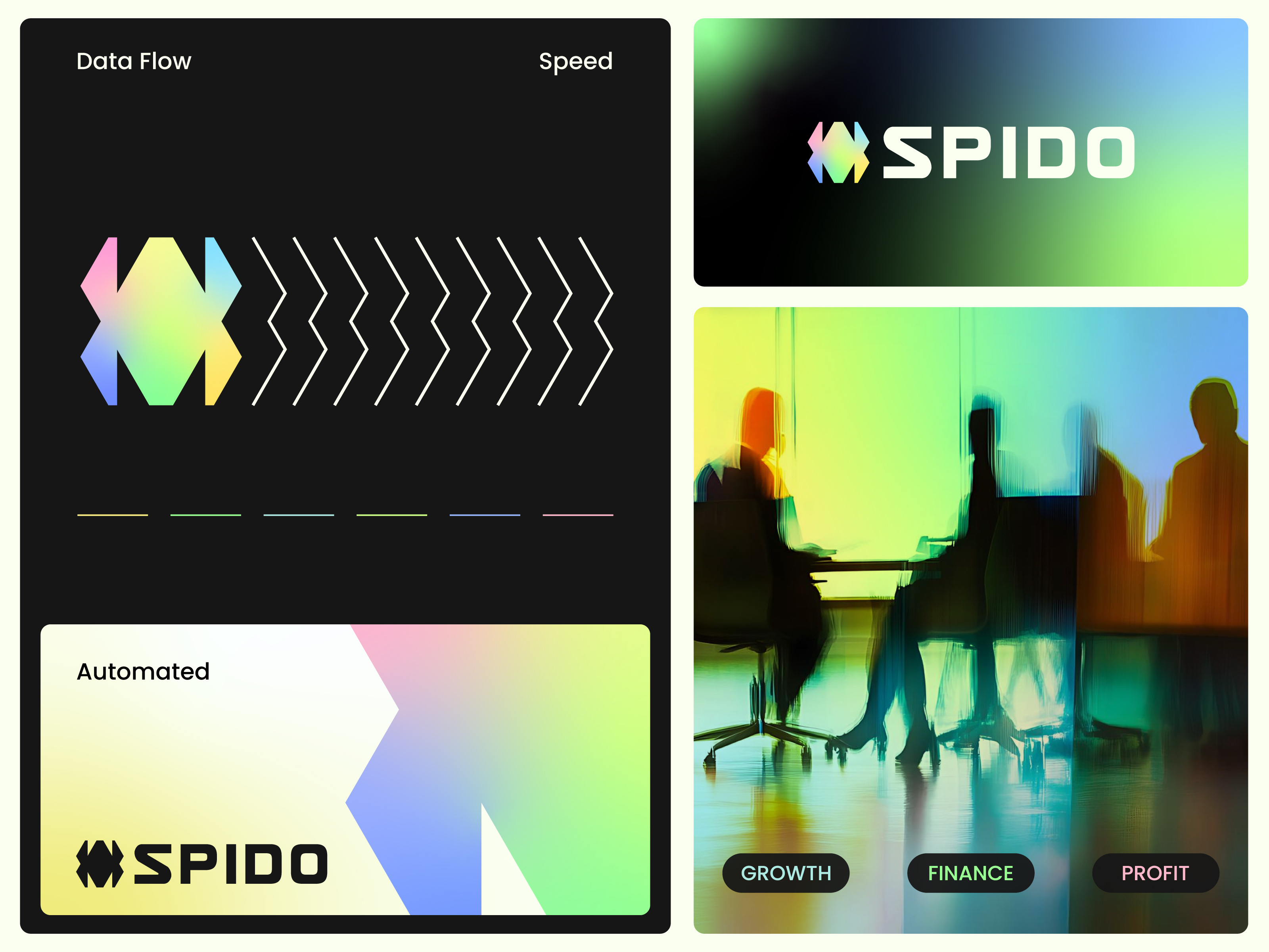 Spider - AI, Crypto logo (unused) abstract ai ai logo brand identity branding crypto crypto logo cryptocurrency design gradient spider spider logo unused logo