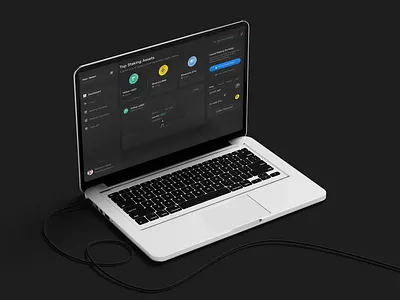 Crypto Staking Dashboard blockchain dashboard crypto dashboard crypto landing page crypto wallet dashboard design dashboard ui ux digital currency web design web3
