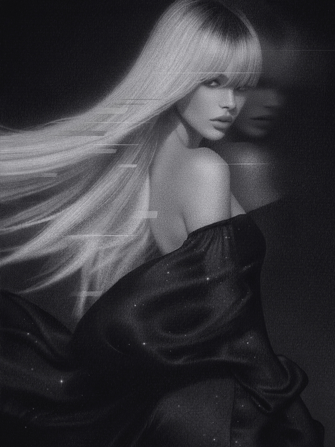 PENCIL DRAWING | 15 x 20 cm | Graphite, charcoal | A U R A drawing graphite pencil drawing pencil portrait realism realistic drawing